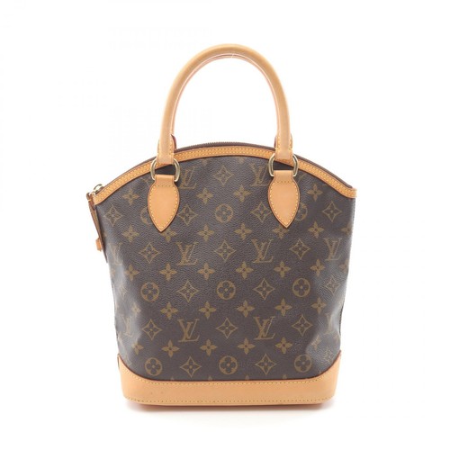 LOUIS VUITTON（LV） Borsa a mano Louis Vuitton Lockit M40102 Monogram pelle marrone usata