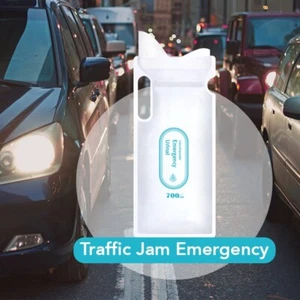 Pee Bags for Camping Travel Emeregncy, Disposable Urinals Bag, Traffic Jam 4PCS - Picture 1 of 12
