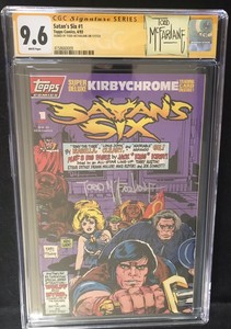 Satan's Six #1 (1993) Todd McFarlane/Jack Kirby - Topps Comics - w/ Trading Card