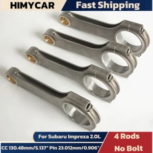 Per Subaru Impreza WRX STI EJ20 EJ25 Aste di collegamento forgiate 4340 H-beam - Foto 1 di 5
