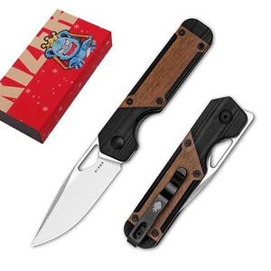 Kizer Mini Militaw Pocket Knife,2.82" Nitro V Steel Blade Folding Knife V3634SA4 - Picture 1 of 10