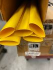 HEAT SHRINK 2:1  1 YELLOW TUBING LOT OF 5 PCS X 4FT EA - ALPHA WIRE FIT 221
