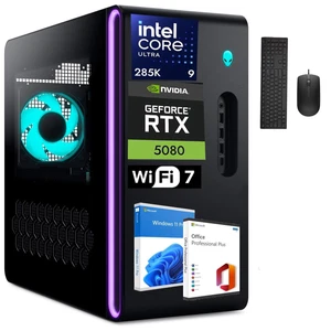 Dell Alienware Aurora ACT1250 Desktop,Ultra 9-285,RTX5080,UpTo 64GB 4TB SSD+2TB  - Picture 1 of 10