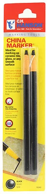 China Marker Pencil, Black, 2-Pk. - Image 1 of 1