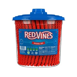 Red Vines Lakritz 3,5 Pfund lecker süße Süßigkeiten Twists weicher zähiger Snack fettfrei - Bild 1 von 10