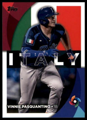 Vinnie Pasquantino 2023 Topps #WBC-38 World Baseball Classic Stars Italy - Image 1 of 2