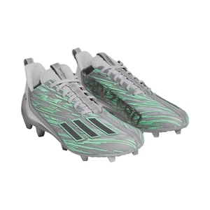 Mens Adidas Adizero Primeknit Flash Metallic Silver Football Cleats Size 9 US - Picture 1 of 6