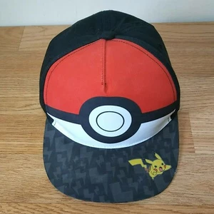 2019 Pokemon Snapback Youth M/L (3-5T) Gotta Catch Em All Pokeball Pikachu Go - Picture 1 of 9