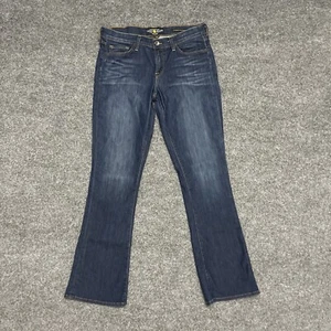 Lucky Brand Jeans Womens 10 Blue Boot Cut Cowgirl - Picture 1 of 16