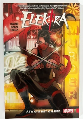 Elektra Vol. 4 TPB Always Bet on Red (2017) Marvel ¡AHORA! Colecciona #1-5 Foto 1 de 4