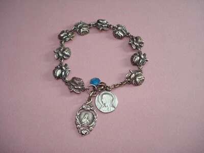 Bracelet Religieux Ancien Dizainier Ste Thérèse - Photo 1/4