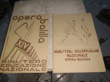 Pagelle Fasciste Anno 1935 Lotto Due Pagelle