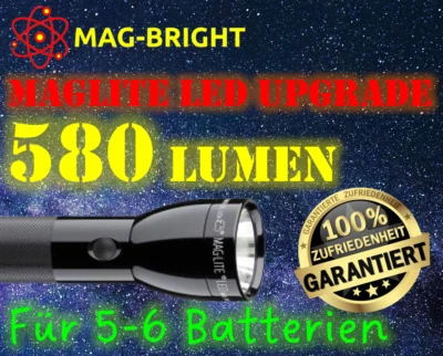 MAGLITE CREE LED Upgrade (580LM) Für 5 - 6 Batterien (CD) - Kostenloser Versand - Bild 1 von 4