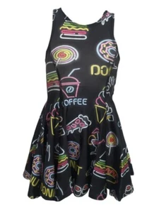 TEREZ Girl's Black Stay Lit Dress #60038111 NWT - Picture 1 of 6