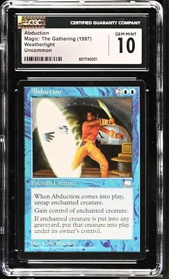 ABDUCTION Weatherlight U CGC 10 MTG [Nostalgium] - Image 1 of 2