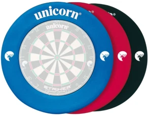 Unicorn Eclipse Pro Dartboard + Striker Dart Board Surround PDC Darts Bundle - Picture 1 of 8