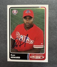 2003 Topps Total Ryan Howard #952 First Year Rookie RC