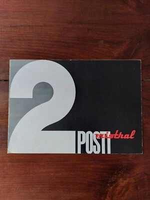 Maserati 2 Posti Mistral Brochure - Immagine 1 di 4