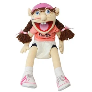 Feebee Jeffy Handpuppe Serie Plüschpuppe Geschichtenerzählen interaktive Kindergeschenke - Bild 1 von 8