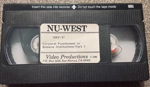 Art of Bondage VHS Corporal Punishment rare video hard to find - Picture 1 of 2