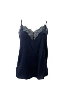 Camiseta De Cuello En V Para Mujer En Color Marino #8433 NWT - Imagen 1 de 2