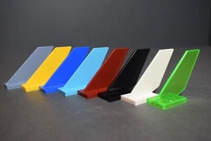 Lego 6239 Aeroplane Rear Wings Tail Fin Shuttle Pack of 8 - Picture 1 of 8