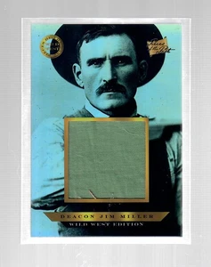 Deacon Jim Miller 2025 Pieces of the Past Wild West Authentic Relic card #721 - Picture 1 of 1
