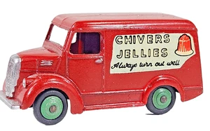 Dinky Toys 452 Trojan 15cwt Red Van Chivers Jellies Vintage Die-Cast Collectible - Picture 1 of 10