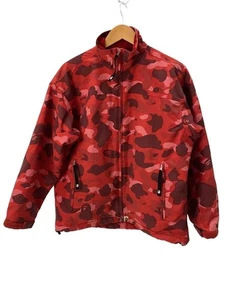 Bape OG Pharell Red Camo Fleece Lined Jacket Nigo Era - Picture 1 of 5