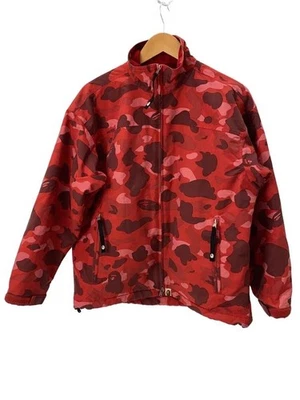Bape OG Pharell Red Camo Fleece Lined Jacket Nigo Era - Image 1 of 4