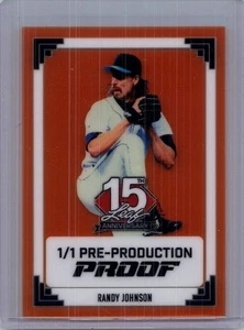 Randy Johnson 2025 Leaf National NSCC 1/1 Pre Production Proof - Picture 1 of 1