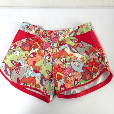 Columbia Shorts Womens Size 10 Multicolor Retro Floral Print Summer Beach - Image 1 of 4