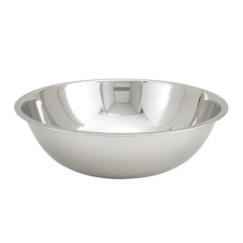 Cuenco mezclador de acero inoxidable 16 qt Winware by Winco 17,75 días x 5 h MXB-1600Q Foto 1 de 1