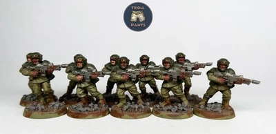 Warhammer 40k - Astra Militarum - 10 Guardsman - Image 1 of 4