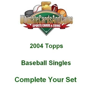 2004 Topps Baseball Complete Your Set 540-733 NM-MT - Picture 1 of 293