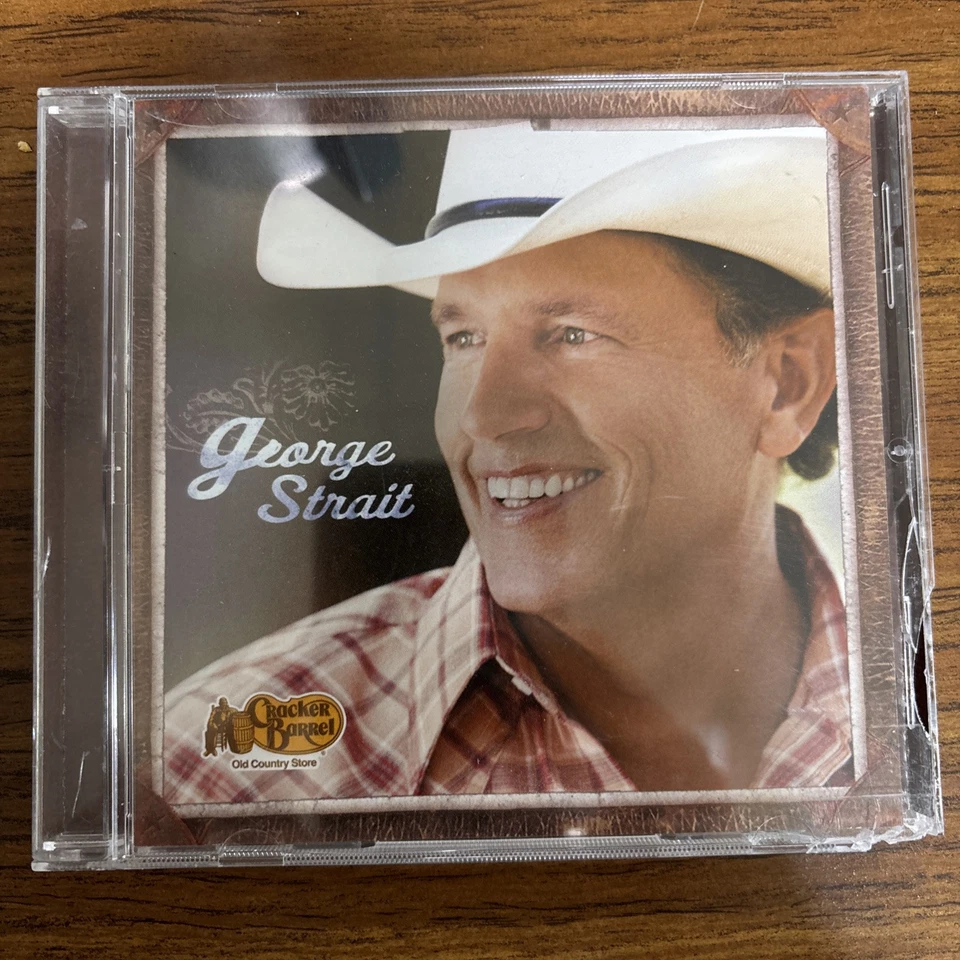 George Strait Cracker Barrel Cd Damaged Case Country Music Combined Shipping Foto 1 de 4