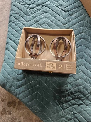 Acabados redondos de globo de metal Allen + acabado Roth Gunmetal #1239784 Foto 1 de 2