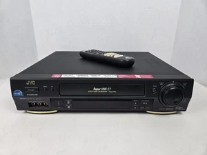 JVC HR-S3600U - Reproductor Super VHS VCR Hi-Fi con control remoto (PARA REPUESTOS) - Imagen 1 de 12