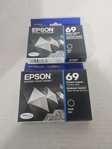 BRANDNEU/VERSIEGELT OEM Epson 69 schwarze Tintenpatrone - EXP 2/2022 - Bild 1 von 11