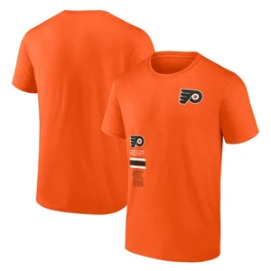 Men's Fanatics Orange Philadelphia Flyers Represent T-Shirt - Picture 1 of 3