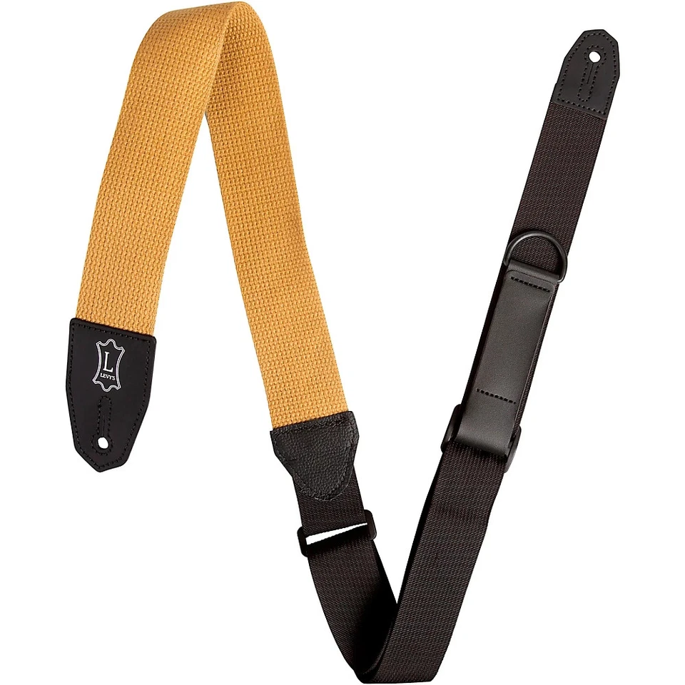Levy's Leathers Right Height Guitar Strap with RipChord Quick Adjustment Tech...
