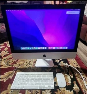 Apple iMac A1418 21.5" Late 2015 Intel I5-2.8GHz/8GB Ram/1TB HDD/Keyboard &mouse - Picture 1 of 7