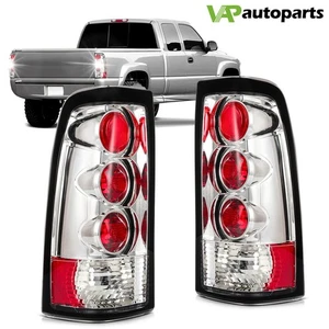 For CHEVY SILVERADO 1999-2002 Tail Lights Assembly Pair Rear Brake Turn Lamp - Picture 1 of 9