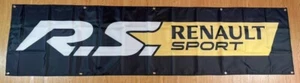 Renault Banner Workshop Garage Sign Display Car Pvc Sport Show Motorsport Logo - Foto 1 di 5