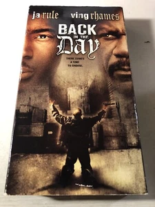 Back in the Day (2005) VHS Crime Thriller Ja Rule Ving Rhames - Picture 1 of 3