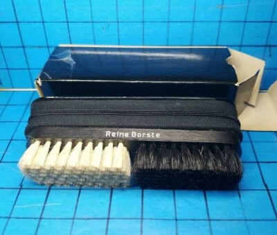 KIT DE ASEO DE VIAJE CEPILLO BRILLO ZAPATO CERDAS PURAS DE COLECCIÓN HECHO EN ALEMANIA OCCIDENTAL  Foto 1 de 4