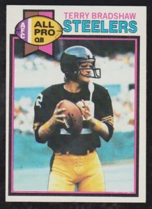 Topps Football #500 Terry Bradshaw 1979 casi nuevo **** envío gratuito **** - Imagen 1 de 1