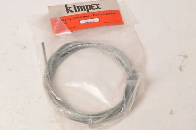 Genuine NOS Kimpex 05-300 Fintage Hirth Starter Rewind Steel Rope Cable 106" - Image 1 of 2