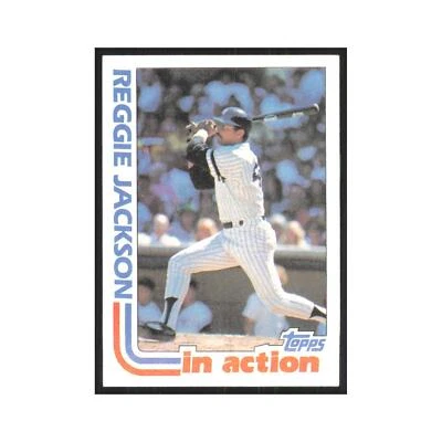 1982 Topps Reggie Jackson Yankees #301 - Image 1 of 3