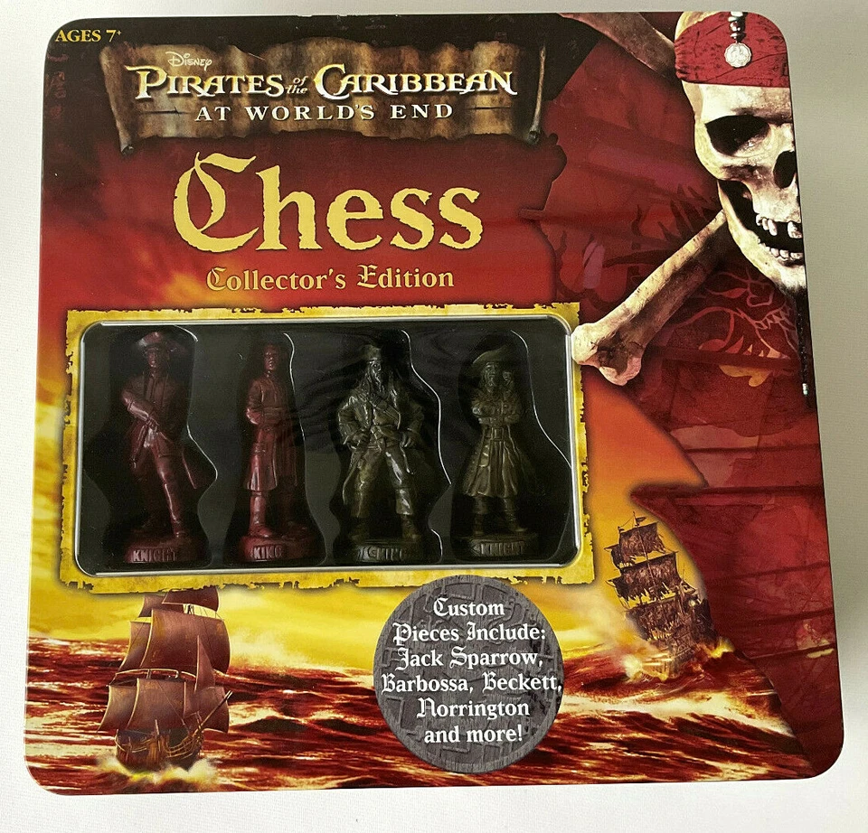 Pirates of the Caribbean at Worlds End Chess Game 2007 COLLECTORS EDITION - Image 1 of 4